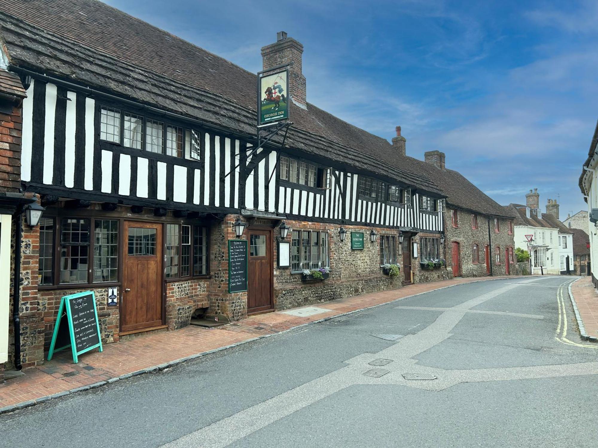 The George Inn Alfriston Esterno foto